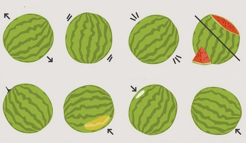 Wie wählt man eine Wassermelone aus