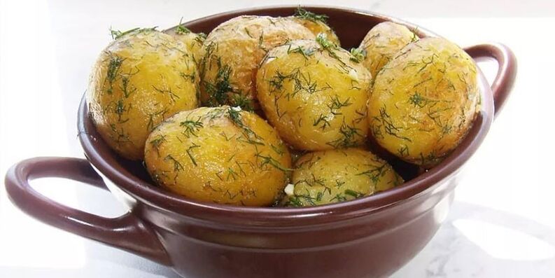 Ofenkartoffeln mit Kräutern zur Gewichtsreduktion
